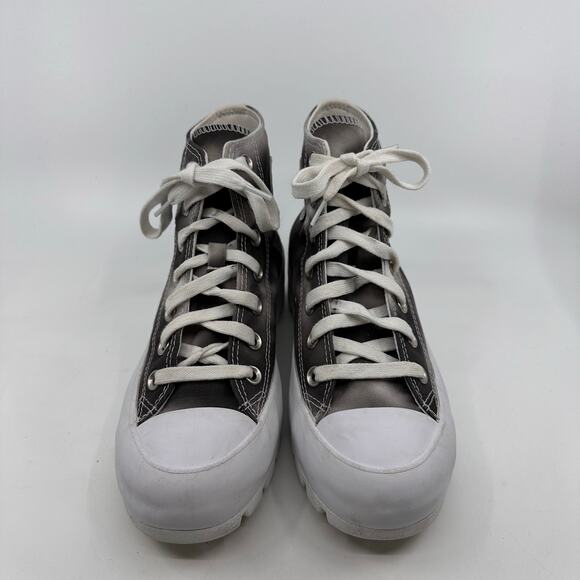 Converse Chuck Taylor All Star Lugged High Top Sneakers Tie Dye Gray Womens US 7 - Picture 13 of 14